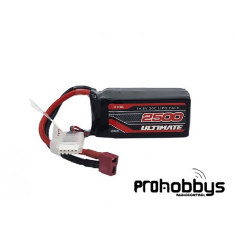 Batería Ultimate Lipo Soft Case 14,8v. 2500mah 20c