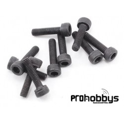Tornillo 3X8 Cabeza Cilíndrica 10uni.