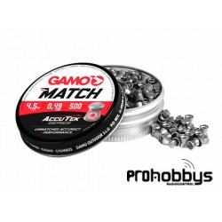 Balines Match AccuTek 4,5 (500 uds) Gamo