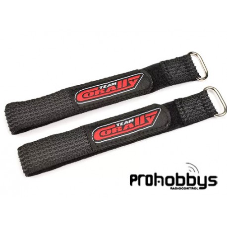 Velcros antideslizantes 250x20mm. 2 unidades Team Corally