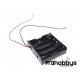 Portapilas AAA 4U. conector Tamiya Gepard