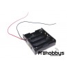 Portapilas AAA 4U. conector Tamiya Gepard