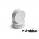 2WD Front Wheel Aerodisk With 12MM HEX - WHITE (2) --- Replaced With