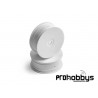 2WD Front Wheel Aerodisk With 12MM HEX - WHITE (2) --- Replaced With