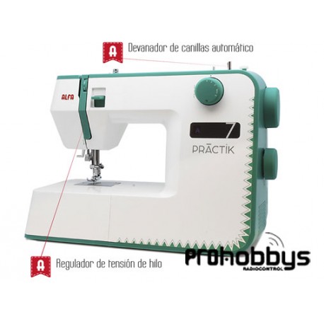 Máquina De Coser Alfa Practik 7