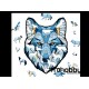 Puzzle Lobo (S) 140 piezas en caja de madera EWA