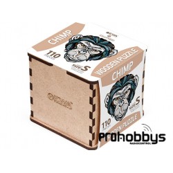 Puzzle Chimpancé (S) 110 piezas en caja de madera EWA