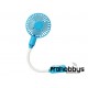Ventilador magnético con enchufe azul