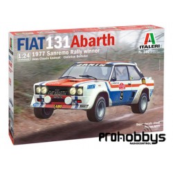 Coche Fiat 131 Abarth Sanremo Rally Winner 1:24 Italeri