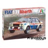 Coche Fiat 131 Abarth Sanremo Rally Winner 1:24 Italeri