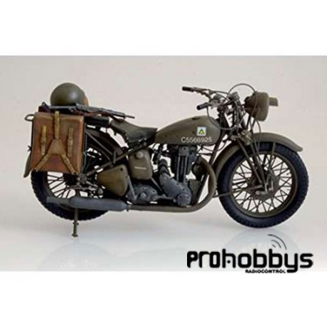 Moto Militar Triumph 3HW 1/9 7402 Italeri