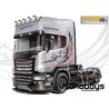 Scania R730 V8 Streamline Silver Griffin Italeri 3906
