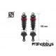 Amortiguadores de aluminio BIG BORE de 105 mm con diámetro de 16 mm + 3 resortes (duros/medianos/suaves) 1/8