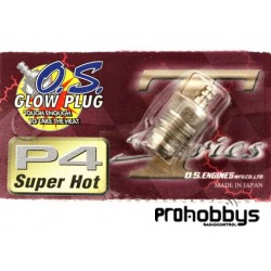 Bujía O.S P4 Turbo "Super Caliente"