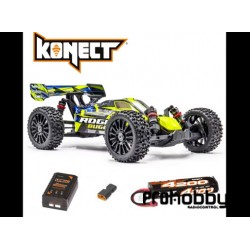 Hobbytech Rogue Buggy Amarillo - Pack con batería y cargador