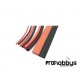 Kit funda termoretractil (1.5/3/5/8mm 20cm de cada negro y rojo)