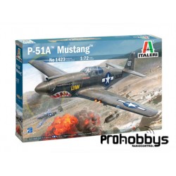 Avión P-51A Mustang. Escala 1:72 Italeri 1423