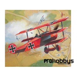 Avión Fokker Dr. 1 Triplane. Escala 1:72 Italeri