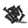 Tornillo 3x10 Cabeza Avellanado 10u