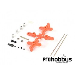 Varillaje Universal coche RC 1/8 Orange Fastrax