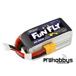 Tattu Funfly Series 1550mAh 14.8v 100C (XT60) (LiPo)