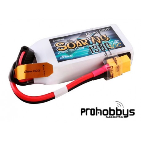 Gens Ace Soaring G-Tech 1300mAh 11.1v 30C (XT60) (LiPo)