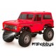Coche Crawler Rock Cruiser RC4 1/10 Waterproof Rojo