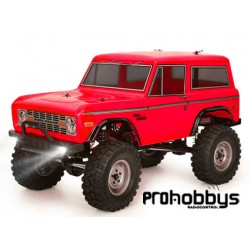 Coche Crawler Rock Cruiser RC4 1/10 Waterproof Rojo