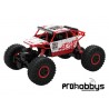 Crawler 1/18 4WD Con Batería 4.8v. NiCd Color Rojo o Azul