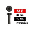 Tornillos M2x25mm Cilindricos (10u.)
