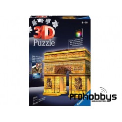 Puzzle Ravensburger 3D 216 piezas: Arco del Triunfo – París