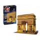 Puzzle Ravensburger 3D 216 piezas: Arco del Triunfo – París