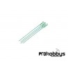 Clips Carrocería 1/10 Verdes o Azules Anodizados (5uds)