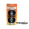 Rueda lisa de 89mm para eje de 4mm ( 2und) Du-Bro
