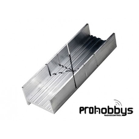 Ingletadora de aluminio Excel para realizar cortes rápidos y limpios en 45º o 90º
