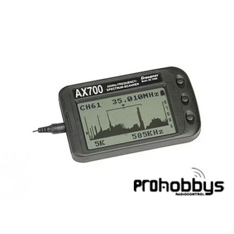 AX700 Scaner de frecuencias 35MHz Graupner