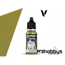 Model Color Matt 120 - Amarillo Camuflaje. Envase de 18 ml.