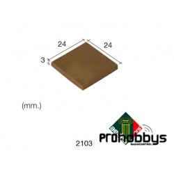 Baldosas Oscuras Escala 1/10 AEDES ARS 2103
