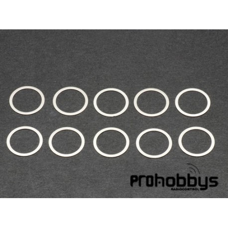 Arandelas de ajuste 10x12x0.2mm