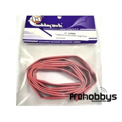 Tubo termorretráctil rojo de 8mm hobbytech