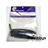 Tubo termorretráctil negro de 3mm hobbytech