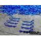 Clips de carocerría 1/10 8pcs (4x Left + 4x Right) - Azul