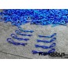 Clips de carocerría 1/10 8pcs (4x Left + 4x Right) - Azul