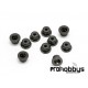 Tuercas M3 Con Collarín (10 Uds) Sworkz