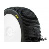Trigon V3 buggy s2 (soft) en llanta blanca (2pcs.)