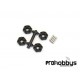 Exagonos ruedas + pins de 2mm 1/10 Kyosho