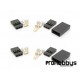 2 Parejas de Conectores Futaba Macho-Hembra