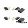 2 Parejas de Conectores Futaba Macho-Hembra