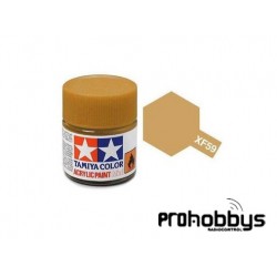 Tamiya Pintura acrílica. XF-59 Amarillo desierto.