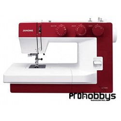Máquina de coser Janome 1522 roja